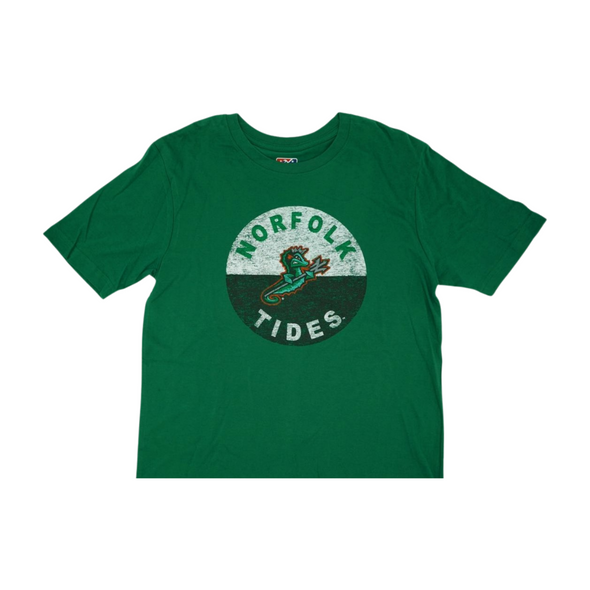 Norfolk Tides New Era Circle Logo T-Shirt