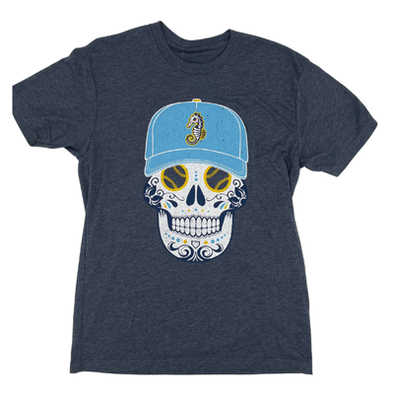 Norfolk Tides Caballitos Sugar Skull T-Shirt