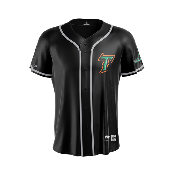 Norfolk Tides Black Authentic Jersey