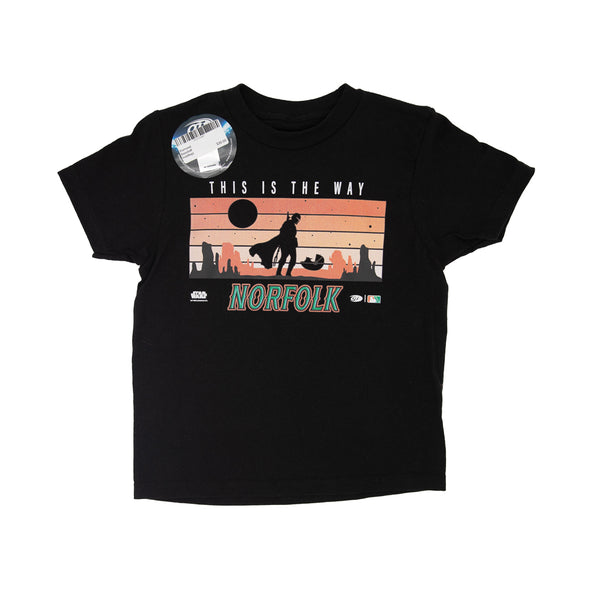 Norfolk Tides Youth Star Wars T-Shirt