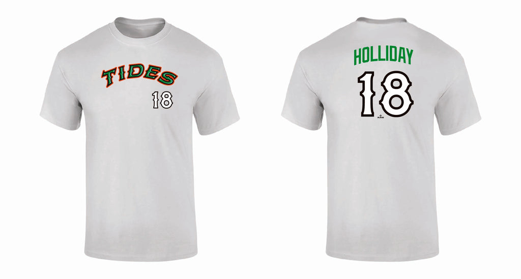 Norfolk Tides Jackson Holliday Jersey T-Shirt 18 – Norfolk Tides