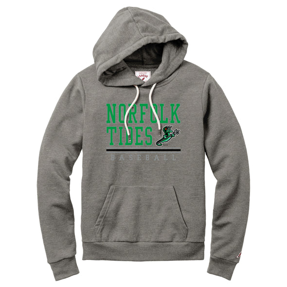 Norfolk Tides Ladies Gray Hoodie