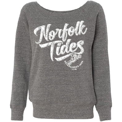 Norfolk Tides Bella Canvas Ladies Sweatshirt