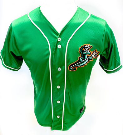 Norfolk Tides Green Replica Youth Jersey