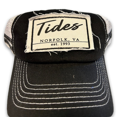 Norfolk Tides Black Mesh Hat